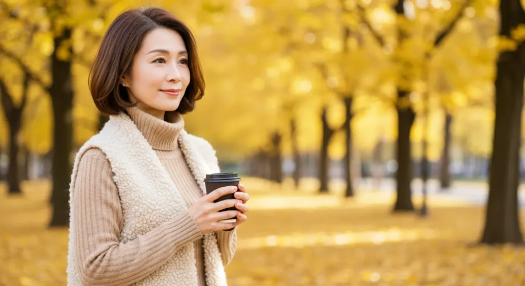 大人女性に人気!40代・50代のファーベストコーデ 11月〜12月初旬の晩秋コーデ