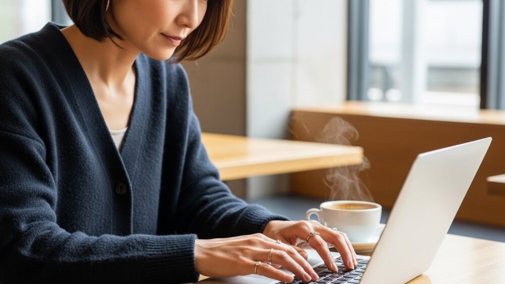 家事や仕事で邪魔にならない実用性