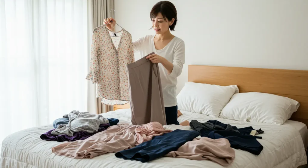 着たい服がわからない40代・50代がファッションの合わせ方に悩まなくなるには?センスがない?服の合わせ方がわからない