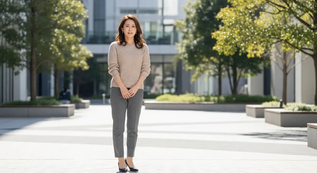 40代・50代女性のグレーパンツコーデ|老け見え回避の3つのルール