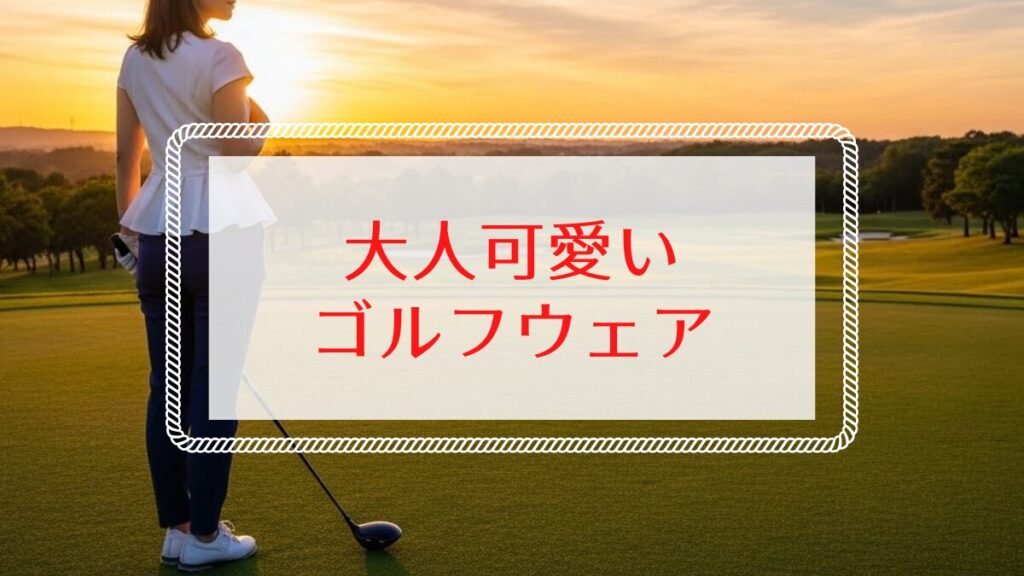 KISS ON THE GREEN口コミは？大人可愛いゴルフウェアがおすすめ