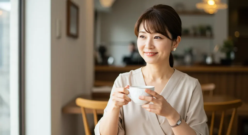 骨格ストレートはブラウスが似合わない？ハリのある上質な素材がマスト