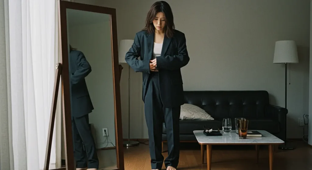 骨格ウェーブにスーツが似合わない理由