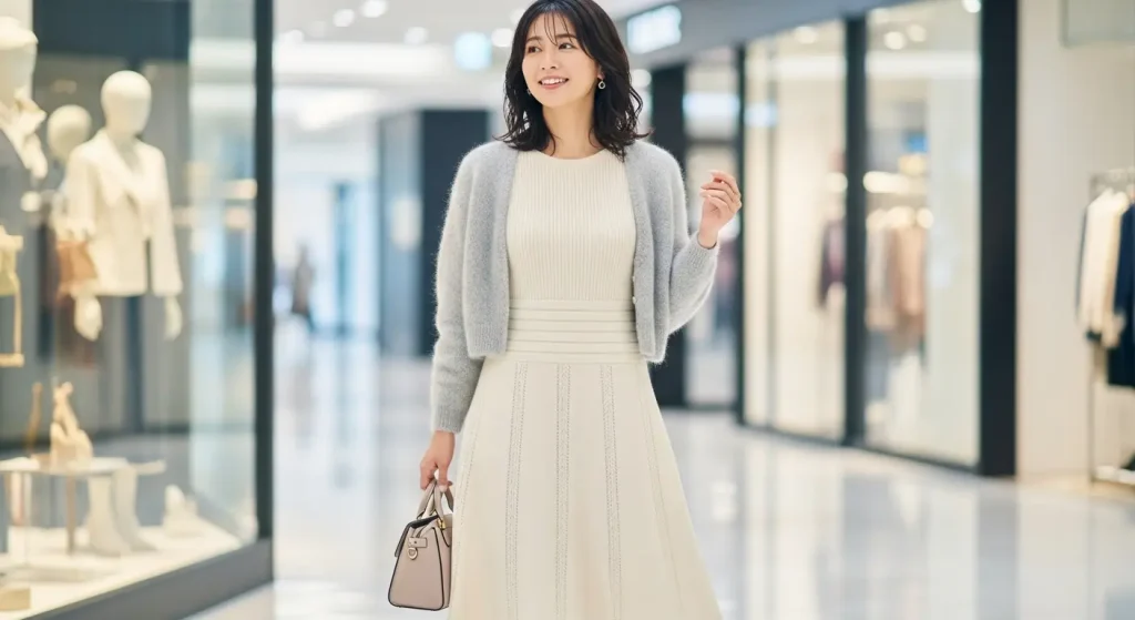 格ウェーブの冬服|似合う服・似合わない服を徹底解説 ワンピースで失敗しない選び方