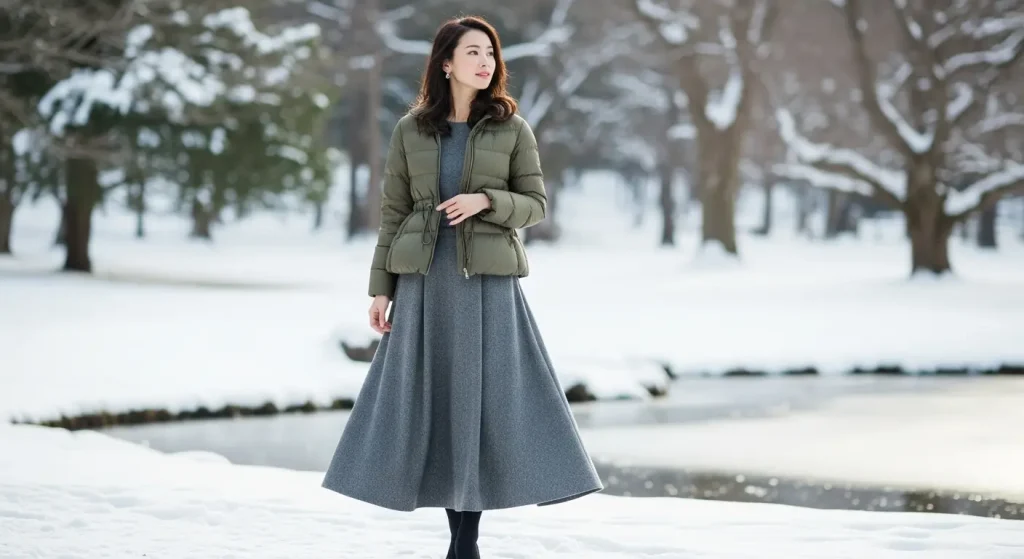 格ウェーブの冬服|似合う服・似合わない服を徹底解説 似合う鍵はシルエットの優先