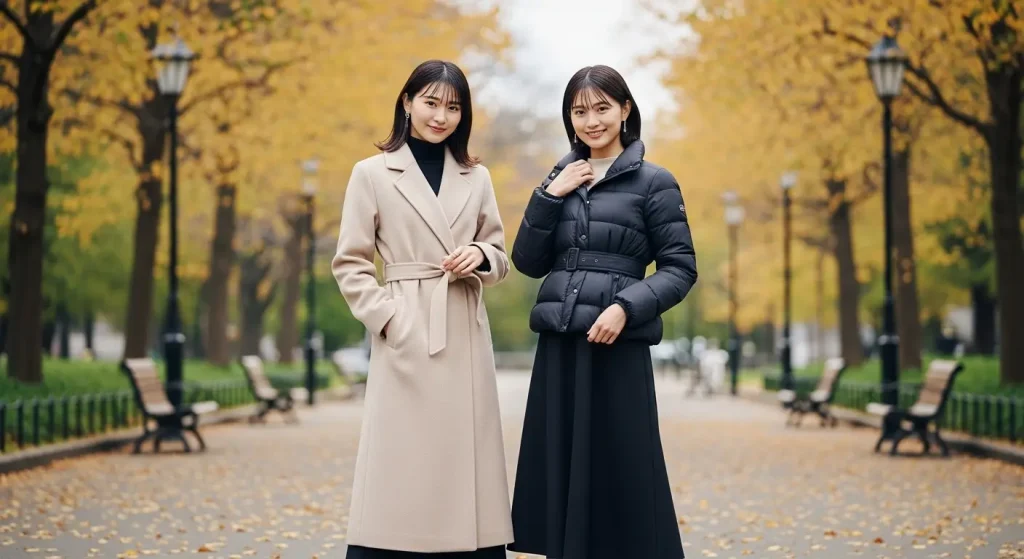 格ウェーブの冬服|似合う服・似合わない服を徹底解説 骨格ウェーブに似合う冬のアウター