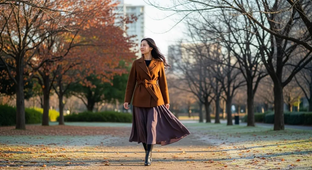 格ウェーブの冬服|似合う服・似合わない服を徹底解説 スカート選びの基本ルール