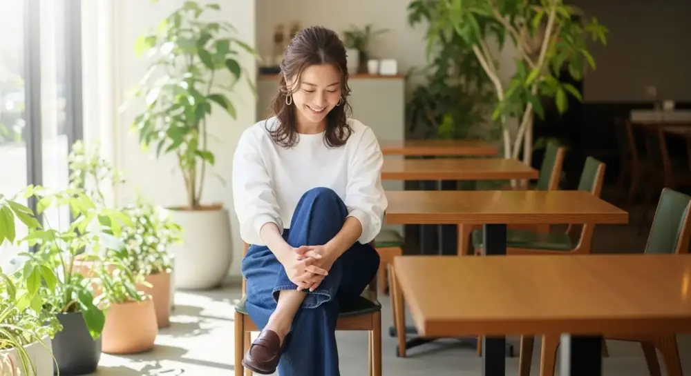 50代・40代の女性に適したレディースローファーの選び方