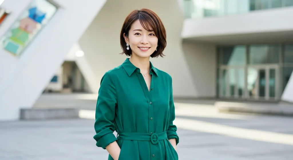 シーン別！40代からの推し色コーデとアイテム選び