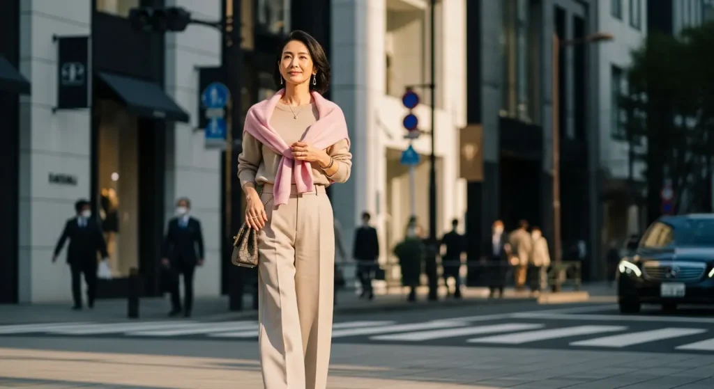 40代 50代の「痛くない」ピンクコーデ「ピンクおばさん」を避けるコツ