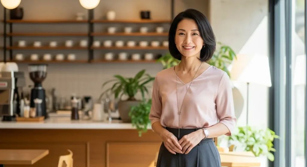 40代 50代の「痛くない」ピンクコーデ