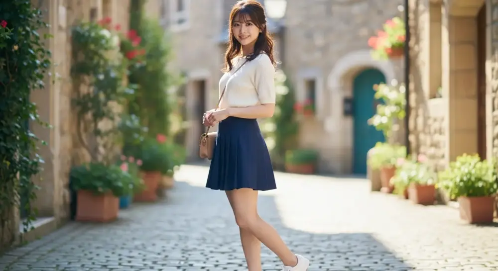 40代・50代のプリーツスカートは痛い?「痛い」の原因は若作り感と腰回りの広がり