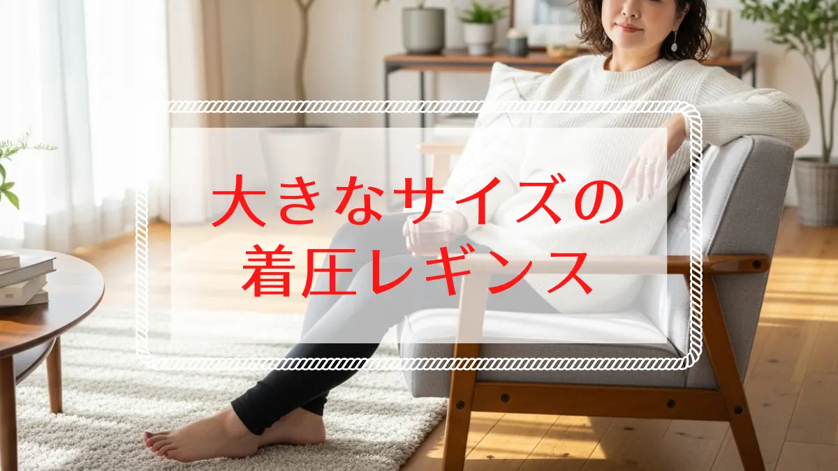 大きいサイズの着圧レギンス決定版！XL以上の選び方