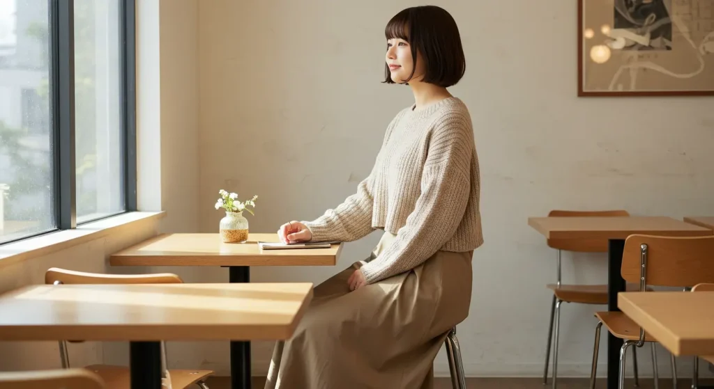ロングスカートにシャツインする?トップスインしない?トップスをシャツインしない着こなし