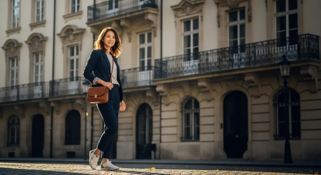 テーパードパンツとスニーカーが合わない理由