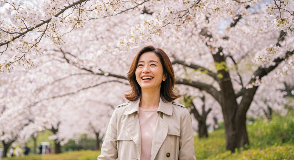 40代50代が春の旅行で着たい服装