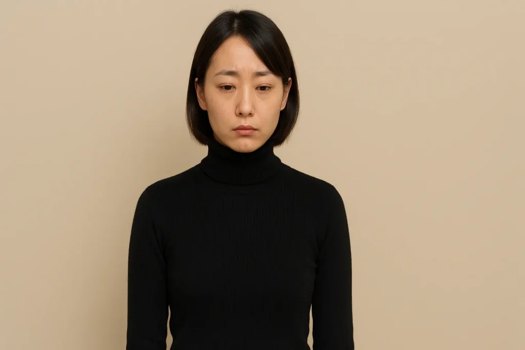 骨格ウェーブがタートルネックが似合わない理由とは?